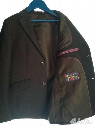 Продам пиджак мальчику для школы Катасонов 134 р-р