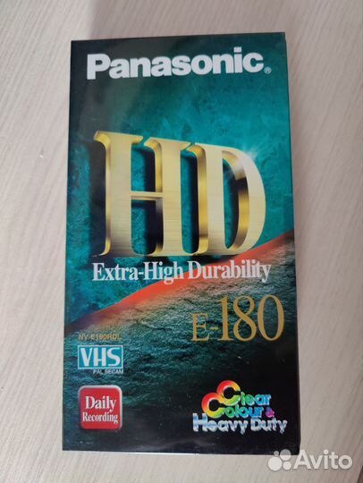 Новые кассеты VHS Panasonic E180