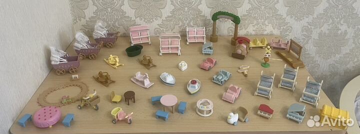 Sylvanian families мебель детская раритет