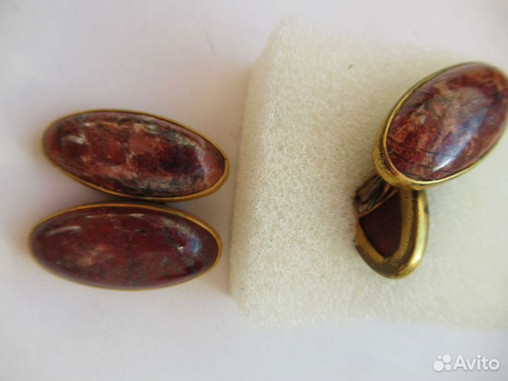 Серебряные запонки СССР