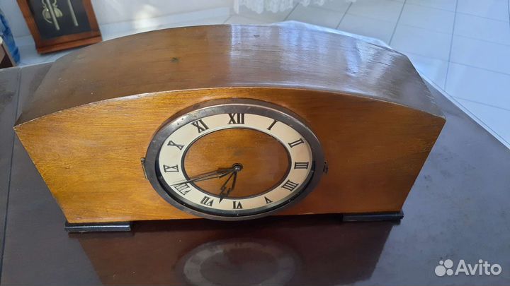 Настольные каминные часы Весна