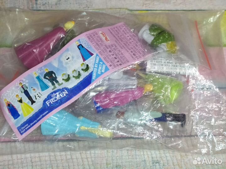 Фигурки из шок. яиц Заини, Дисней, Некиндер