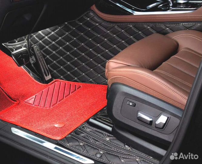 3D Коврики BMW Салон Багажник из Экокожи