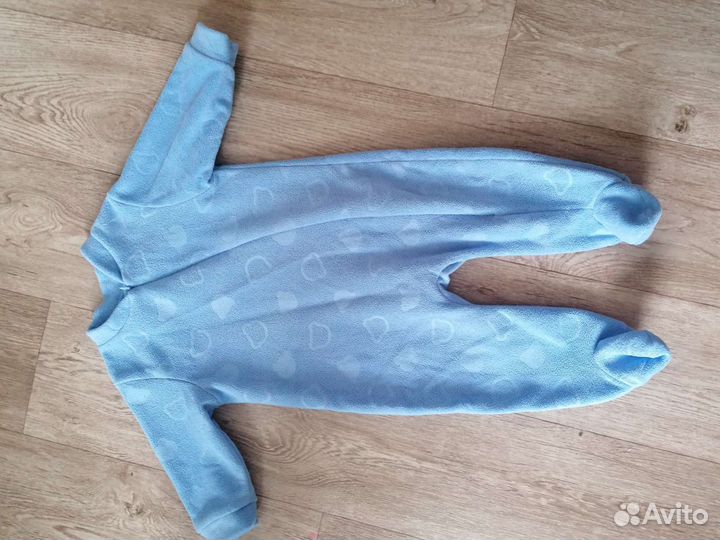 Флисовый комбинезон