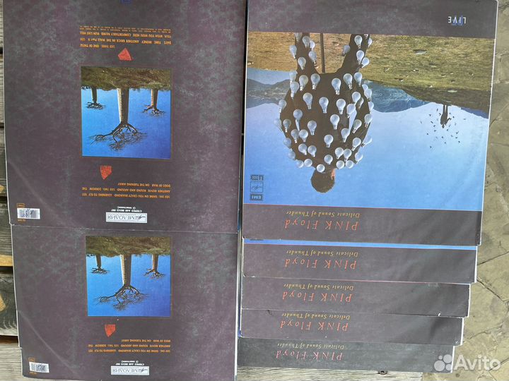 Винил Pink Floyd live delicate sound of thunder