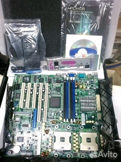 Материнская плата asus pch-dr socket 604 Dual