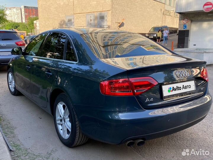 Audi A4 1.8 CVT, 2009, 219 000 км