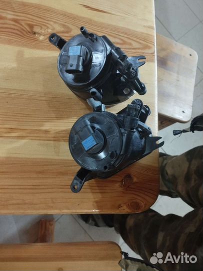 Противотуманные фары audi q7,оригинал