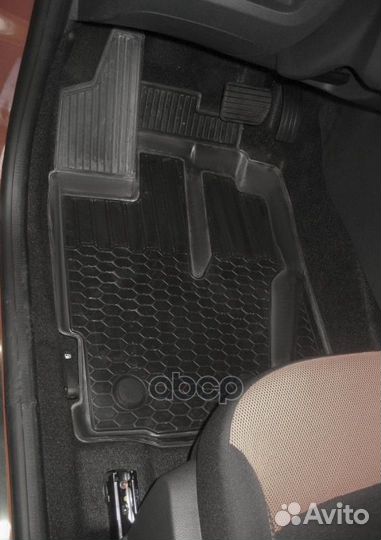 14707001 коврики салона полиуретан 5 шт Renaul