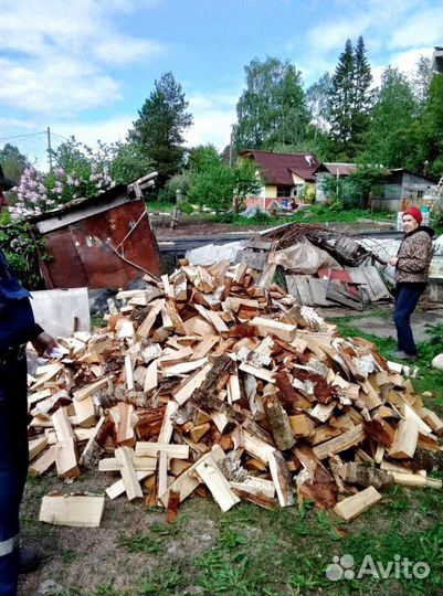 Дрова Березовые навалом в Приозерске