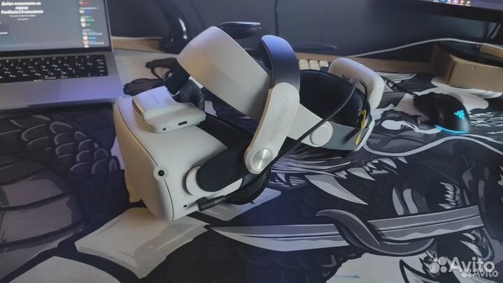 Oculus quest 2+bobo+доп.акб+охлад+кейс+кабель+игры