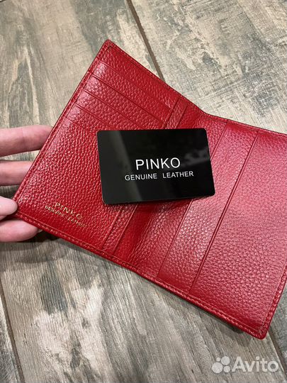 Обложка для паспорта Pinko натуральная кожа