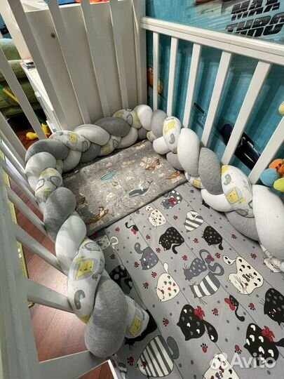 Бортик косичка