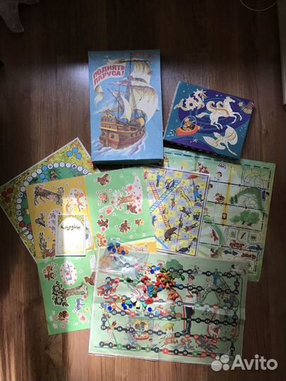Игры настольные СССР