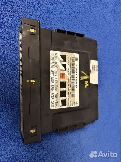 Бортовой компьютер chevrolet cruze 2009-2016