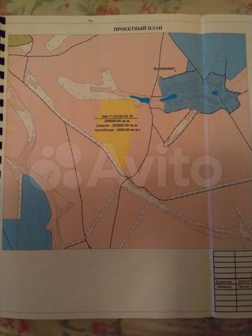 Участок 20,6 га (СНТ, ДНП)