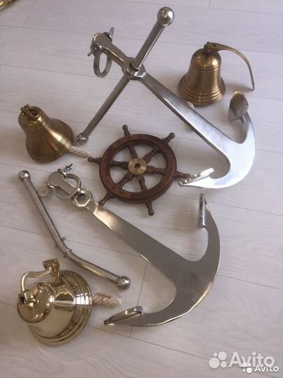 Колокольчики Школьные Рынды Штурвалы Якоря