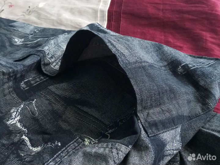 Простынь из джинсовой ткани