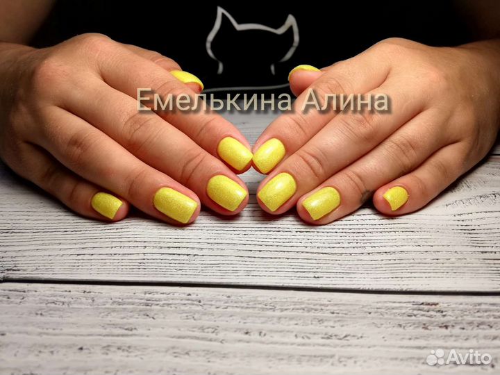 Гель-лак, наращивание, педикюр