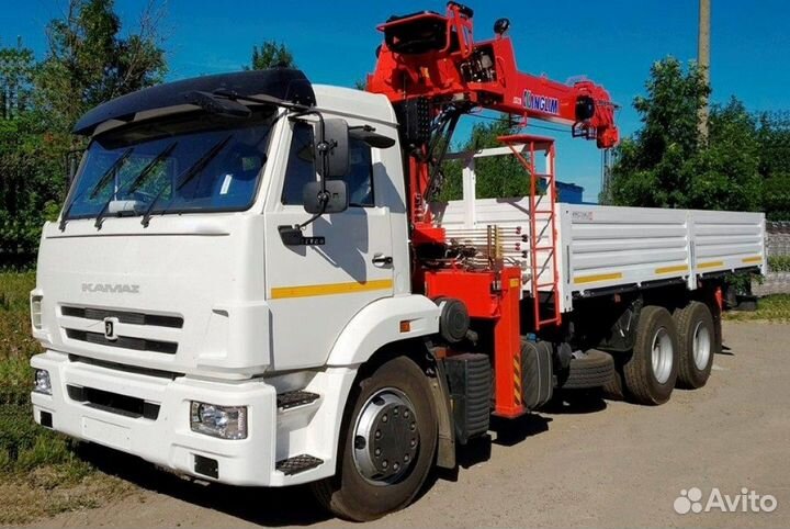 КАМАЗ 65115 с КМУ, 2023