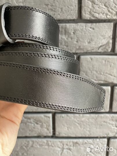 Ремень мужской с гравировкой