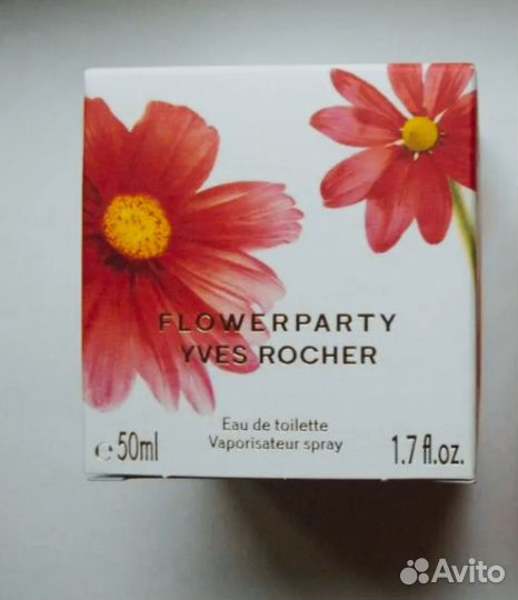 Туалетная вода Flowerparty (Yves Rocher)