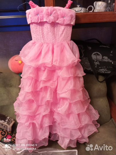Нарядное платье для девочки 110 116