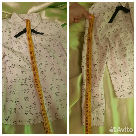 Рубашка на девочку 128