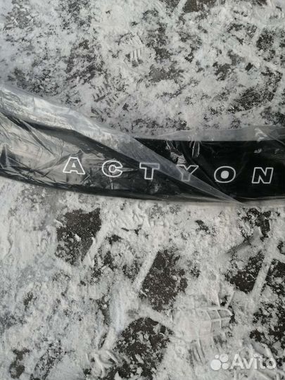 Дефлектор капота ssangyong actyon с 2013г