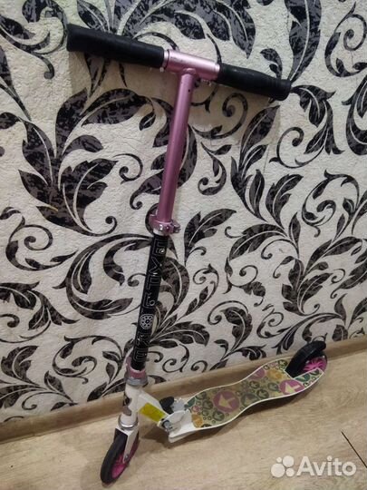 Самокат детский двухколесный бу