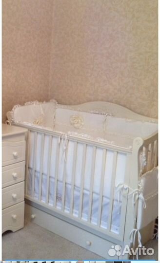 Бортики в детскую кроватку