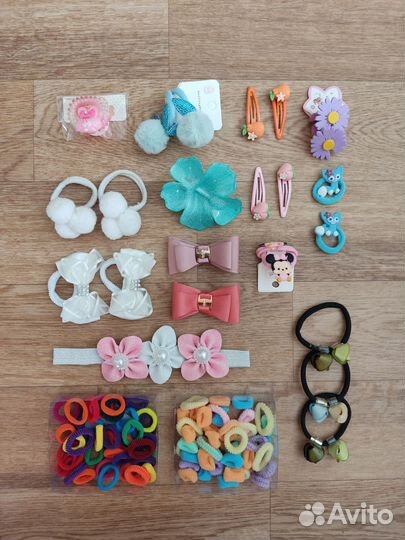 Заколки и резинки для волос