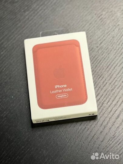 Apple leather Wallet / картхолдер / гарантия