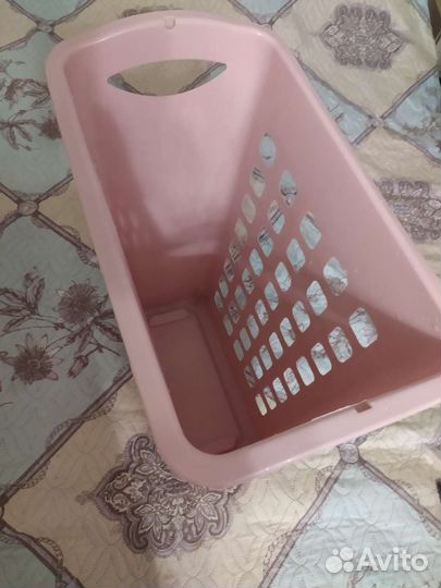 Корзина для белья узкая