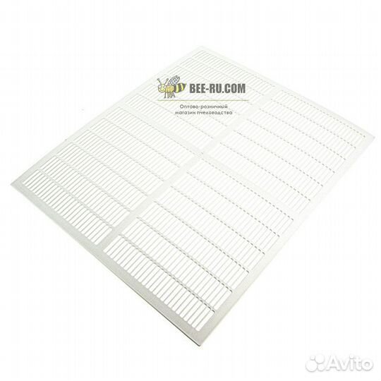 Решетка разделительная 504х415 (пластик, белая)