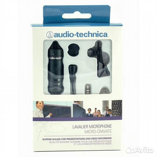 Микрофон петличный Audio Technica ATR3350