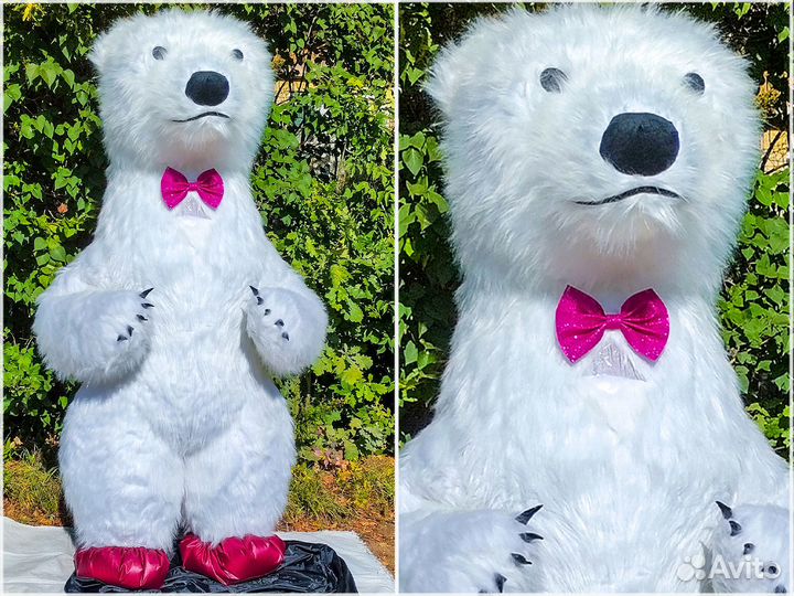 Бахилы для надувного медведя