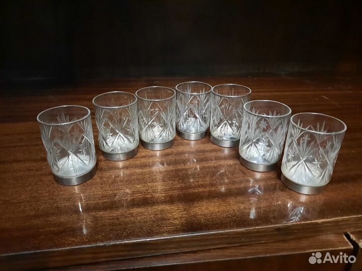Рюмки хрустальные советские СССР