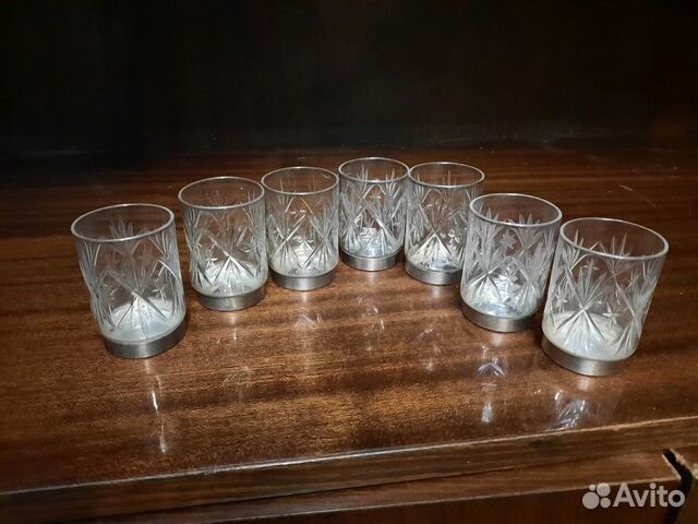 Рюмки хрустальные советские СССР