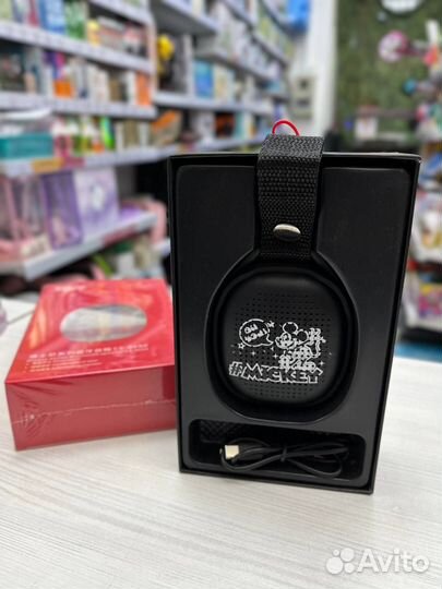 Колонка мини дисней (черная)