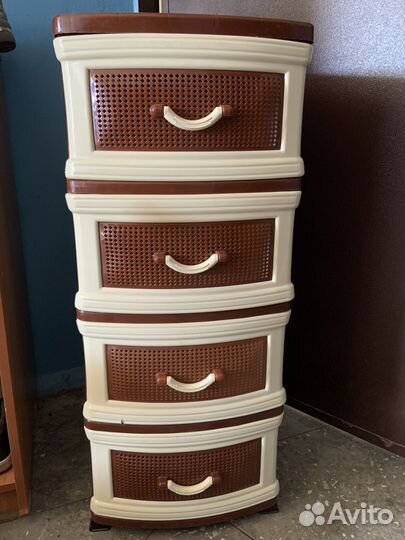 Комод пластиковый