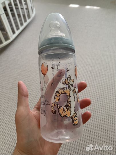 Бутылочки для кормления nuk 6-18 мес