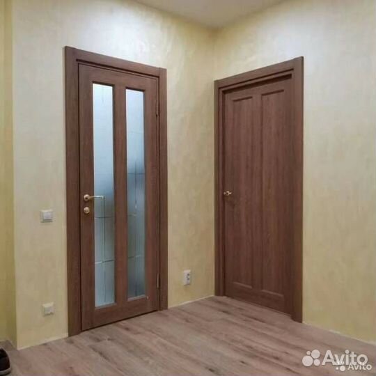 Установка монтаж межкомнатных и входных дверей