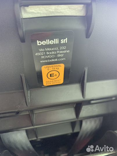 Автомобильное кресло Bellelli srl