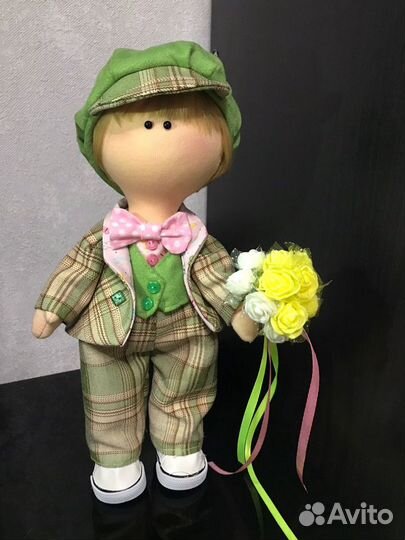 Интерьерная кукла ручной работы