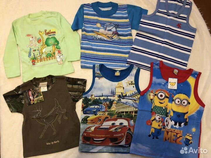 Футболки для мальчика новые
