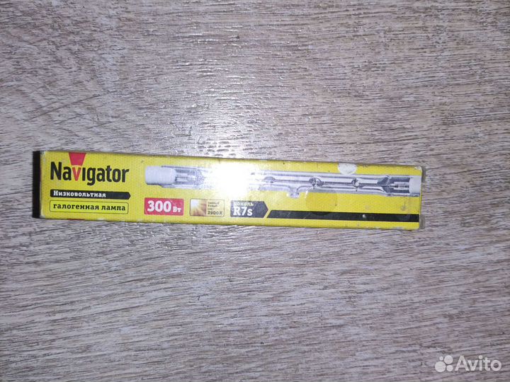 Галогенная лампа navigator r7s 300w
