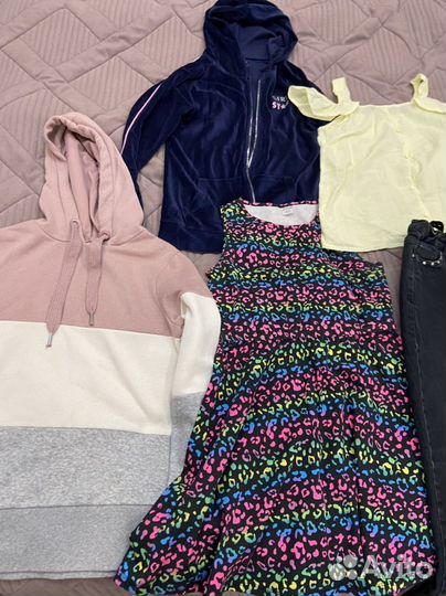 Вещи для девочки пакетом (р146/152/158)