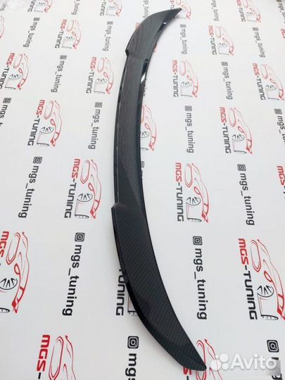 Спойлер на BMW 4 series G22 M4 CS style черный