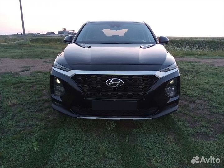 Hyundai Santa Fe 2.4 AT, 2019, 130 000 км